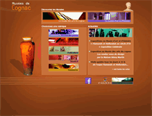 Tablet Screenshot of musees-cognac.fr